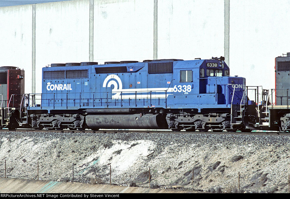 Conrail SD40 #6338